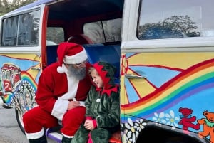 São Francisco: Excursão de Luzes de Natal num autocarro VW Hippie