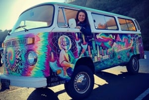 San Francisco : Visite en bus des lumières de Noël dans un VW Hippie Bus