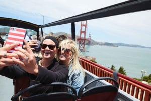 San Francisco: Hop-On Hop-Off Bus & Bike The Golden Gate