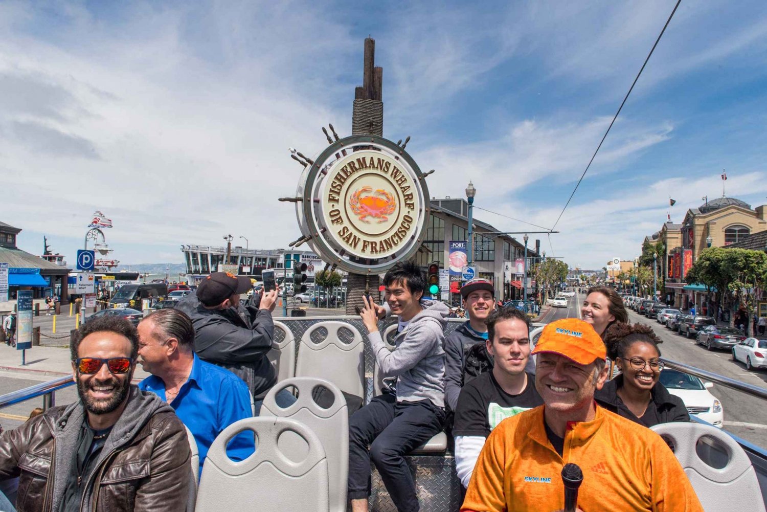 San Francisco: hop-on hop-off bus-, boot- en fietscombotour