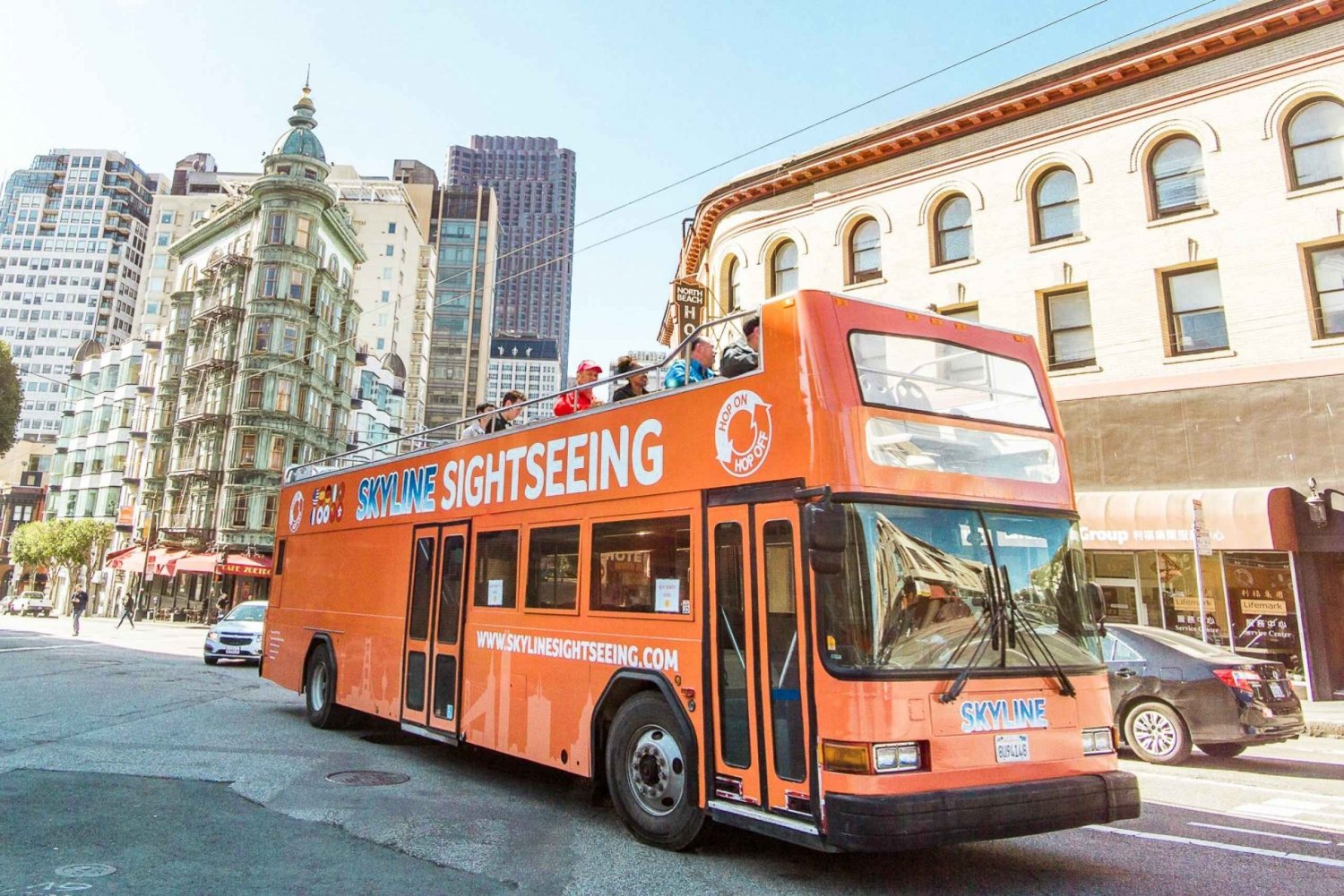 Hop på-/hop af-bus med færge og Alcatraz-tur