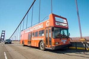 Hop-on-hop-off-bustour met veerboot & Alcatraz Tour