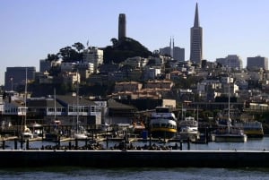 San Francisco: Wycieczka autobusowa hop-on hop-off po mieście i rejs po zatoce