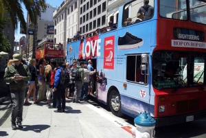 San Francisco: 2-daagse hop-on-hop-off-bustour met 20 stops en deluxe bustour