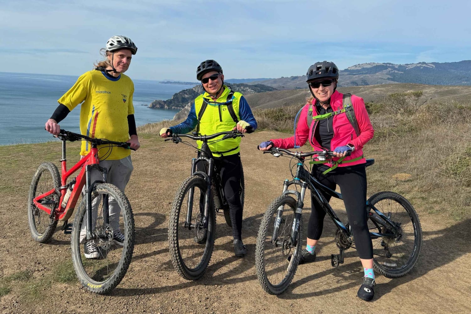 San Francisco: Tour in bicicletta su ghiaia di Marin Headlands + Ponte GG