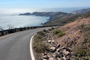 San Francisco: Tour in bicicletta su ghiaia di Marin Headlands + Ponte GG