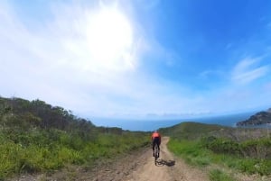 San Francisco: Tour in bicicletta su ghiaia di Marin Headlands + Ponte GG