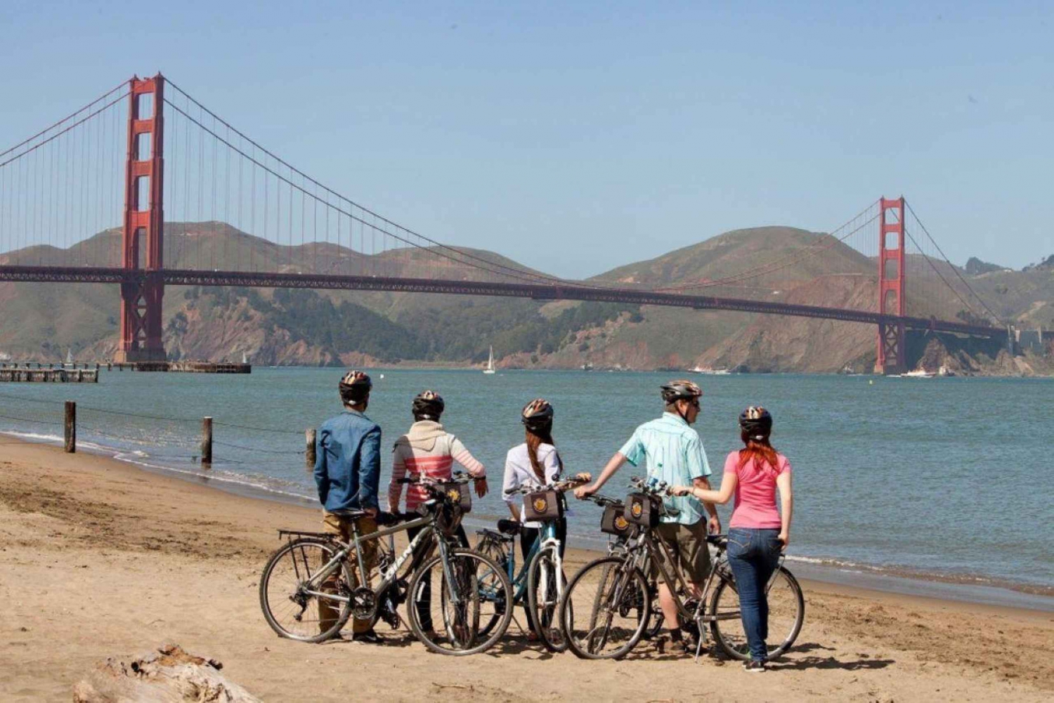 San Francisco: Marina Waterfront Self Guided Bike Rental