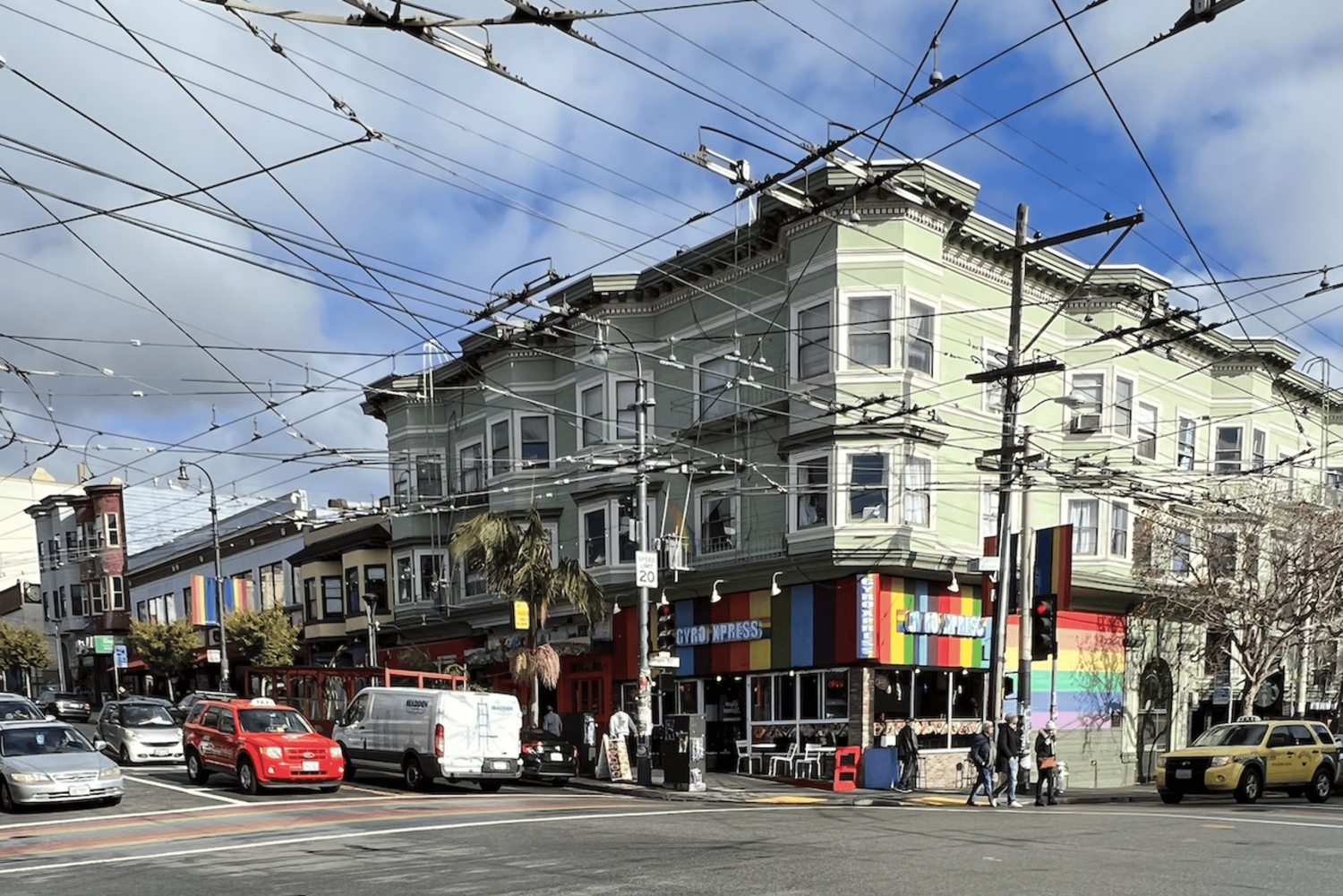 San Francisco: zwiedzanie dzielnic Mission i Castro w języku francuskim