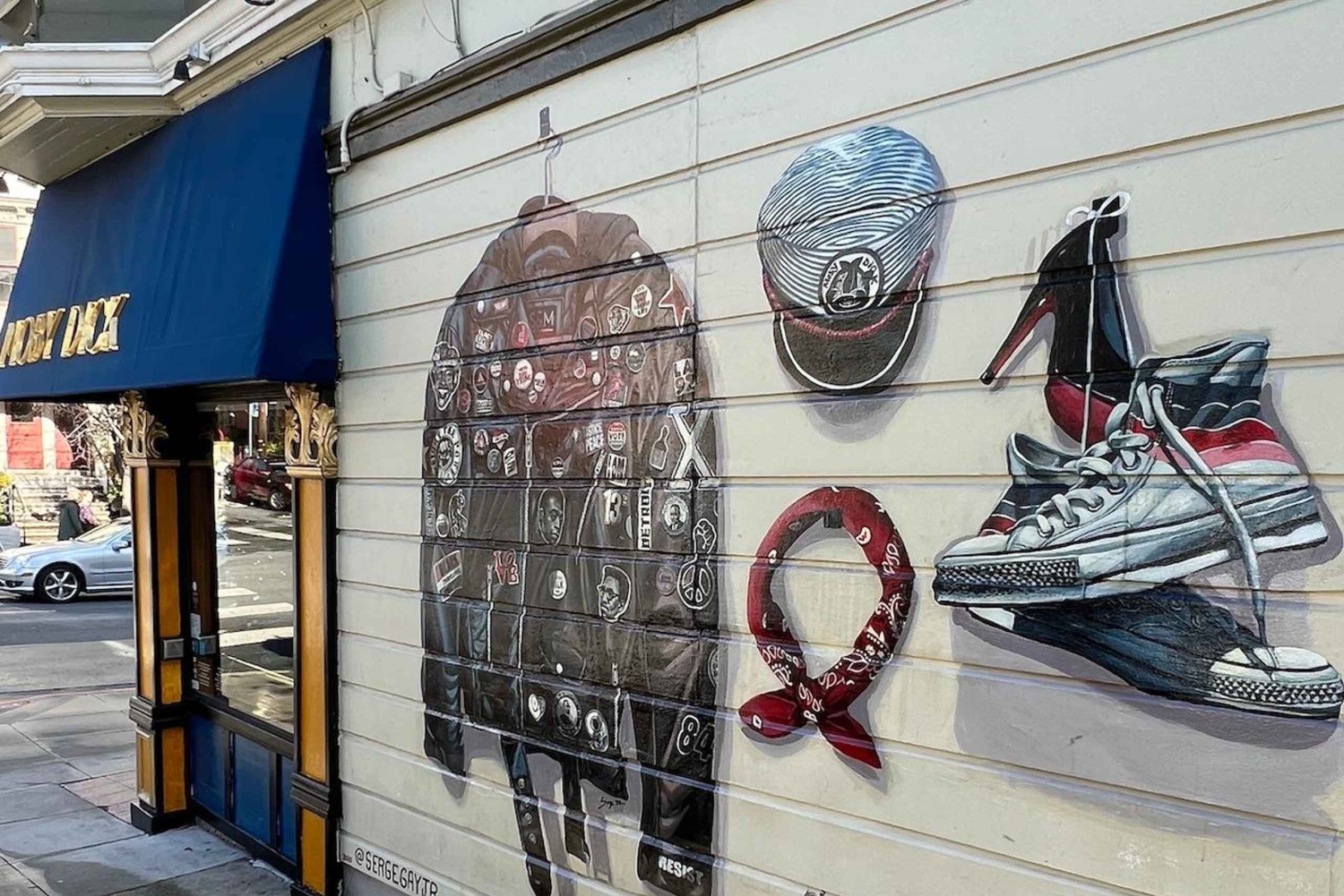 San Francisco: zwiedzanie dzielnic Mission i Castro w języku francuskim