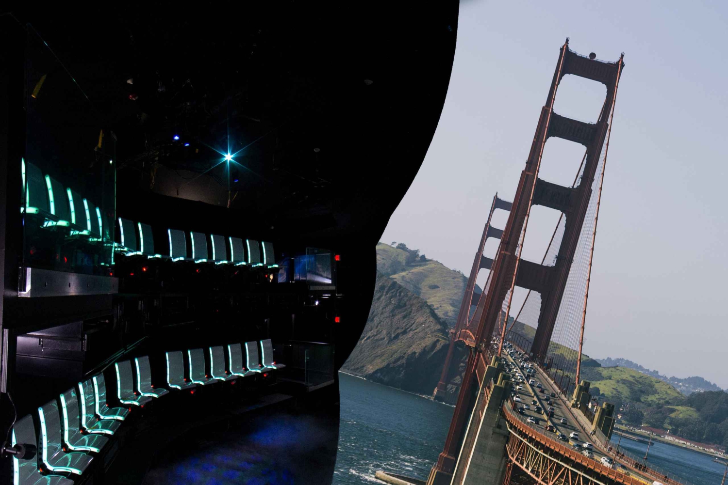 San Francisco: PIER 39 2 Flying Theater & 7D Ride Combo