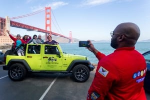 San Francisco: Private City Highlights Tour i en jeep