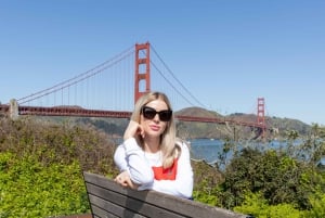 San Francisco: Sesión de fotos profesional en el puente Golden Gate