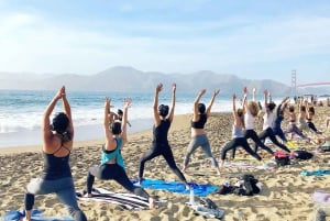 San Francisco: Silent Disco Yoga at Baker Beach