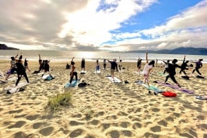 San Francisco: Silent Disco Yoga at Baker Beach