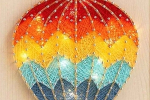 San Francisco: Laboratorio di string art