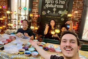 San Francisco: Laboratorio di lampade a mosaico turche