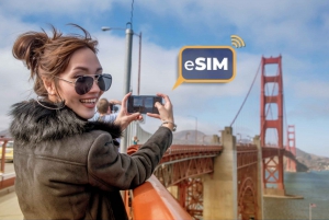 San Francisco: U.S. Roaming Internet eSIM Mobile Data Plan