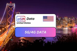 San Francisco: United States eSIM Tourist Roaming Data Plan