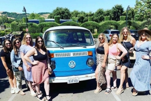 San Francisco: Tour in autobus di VW d'epoca nella campagna vinicola per piccoli gruppi