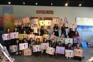 San Mateo: Paint & Sip Experience suurille ryhmille