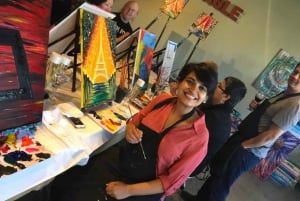 San Mateo: Paint & Sip Experience for Large Groups