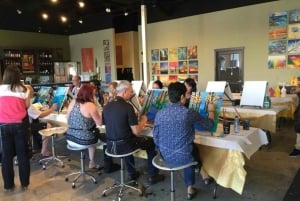 San Mateo: Paint & Sip Experience voor grote groepen