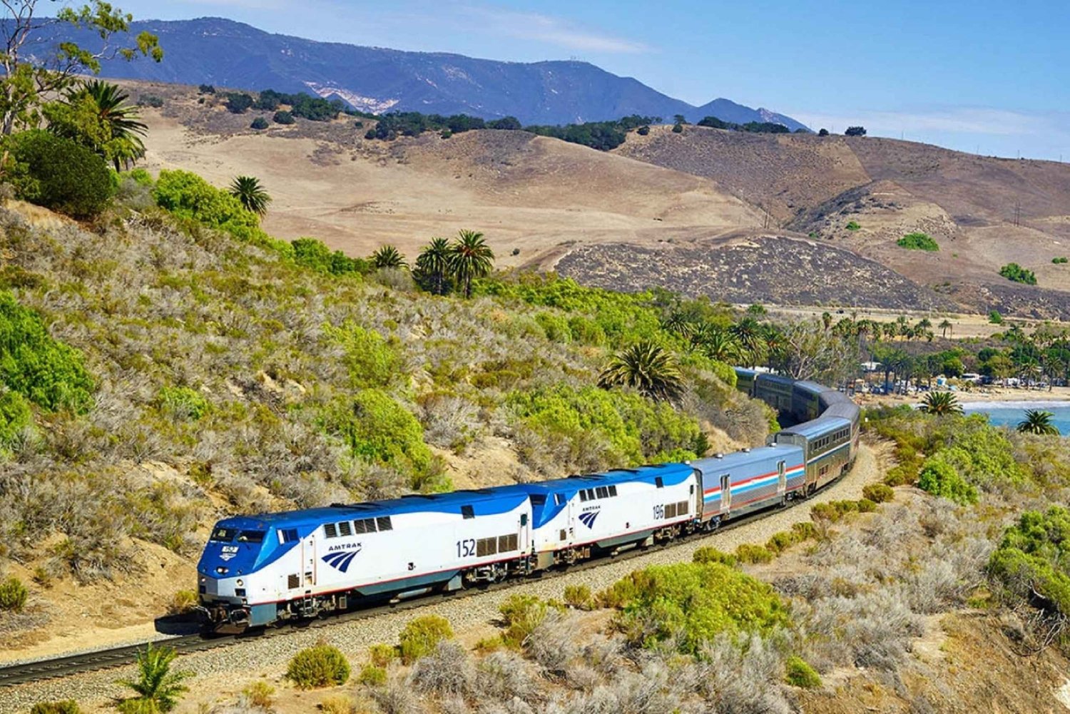Santa Barbara en 1 jour via Amtrak Starlight Coastal depuis Los Angeles