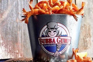 SF: Spis på Bubba Gump med en sang skrevet for anledningen