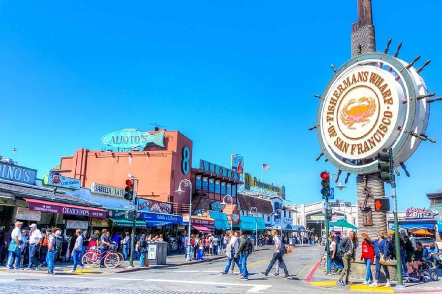 SF: Dagtrip naar de Golden Gate Bridge en Fisherman's Wharf