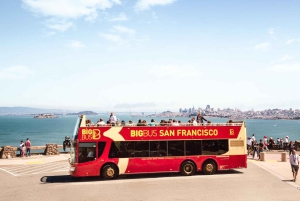 SF: Cruzeiro Golden Gate e tour de ônibus hop-on hop-off (Poupa 15%)