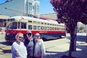 Tour de día completo de San Francisco en teleférico y a pie