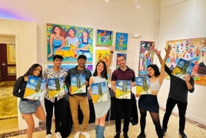 Sip & Paint Team Building Events