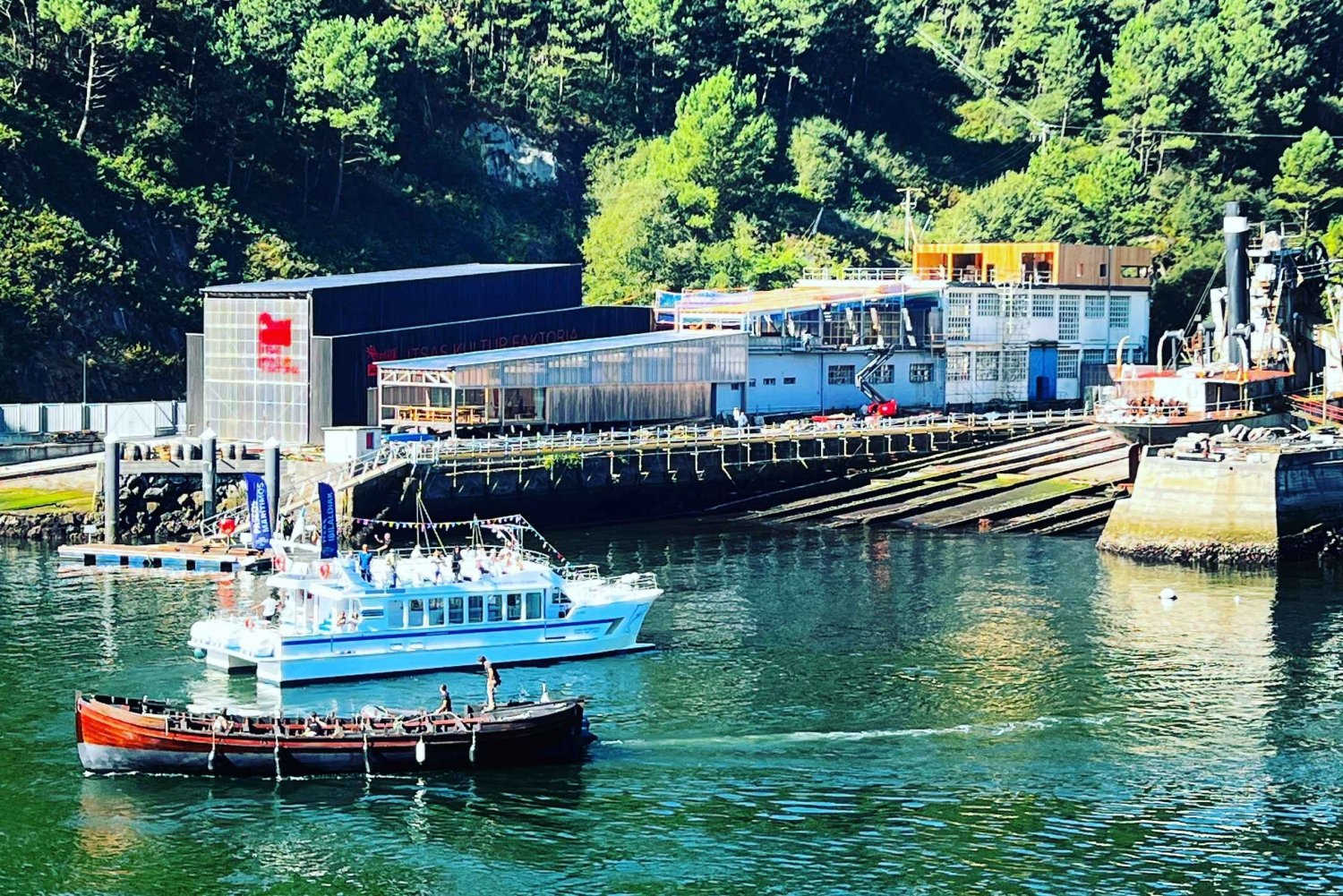 Boat trip from Donostia San Sebastián to Albaola Museum