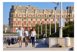 Biarritz och Bayonne från San Sebastián