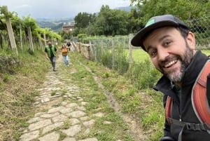 From San Sebastian: Guided Coastal Hike with Winery Tasting