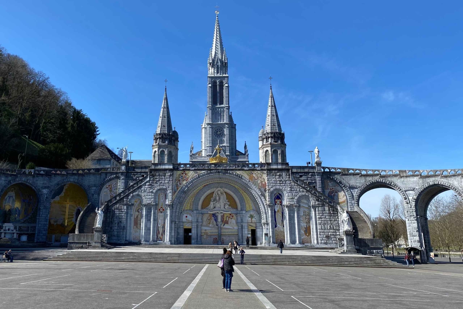From San Sebastian: Sanctuary of Lourdes