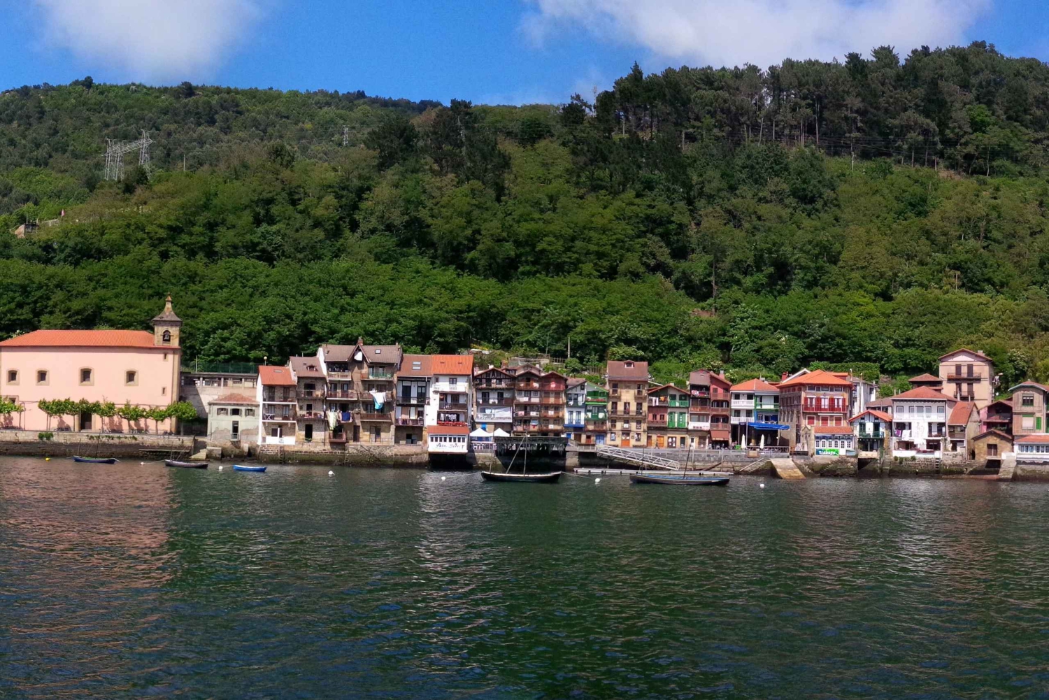 Vandring på Camino de Santiago i San Sebastian