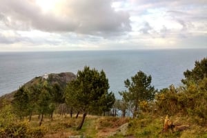 Vandring på Camino de Santiago i San Sebastian