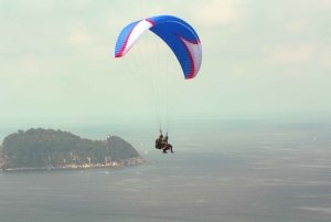 Gleitschirmfliegen in San Sebastián
