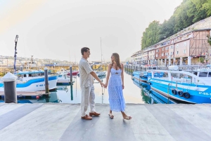 Profesjonalna sesja zdjęciowa podczas wizyty w San Sebastián