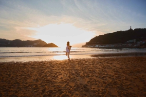 Profesjonalna sesja zdjęciowa podczas wizyty w San Sebastián