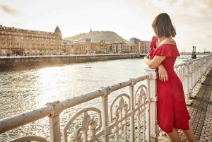 Profesjonalna sesja zdjęciowa podczas wizyty w San Sebastián