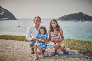 Profesjonalna sesja zdjęciowa podczas wizyty w San Sebastián