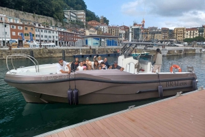 San Sebastian: 2 Bays Kvälls- eller solnedgångsbåttur med Cava