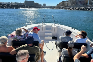 San Sebastian: 2 Bays Kvälls- eller solnedgångsbåttur med Cava