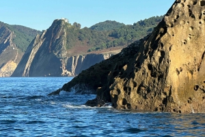 San Sebastian: 2 Bays Kvälls- eller solnedgångsbåttur med Cava