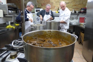 San Sebastian: Berömd lokal baskisk matlagningsklubb Privat måltid