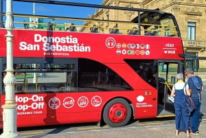 San Sebastian: Hop-On Hop-Off City Tour Bus