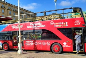 San Sebastian: Hop-On Hop-Off City Tour Bus